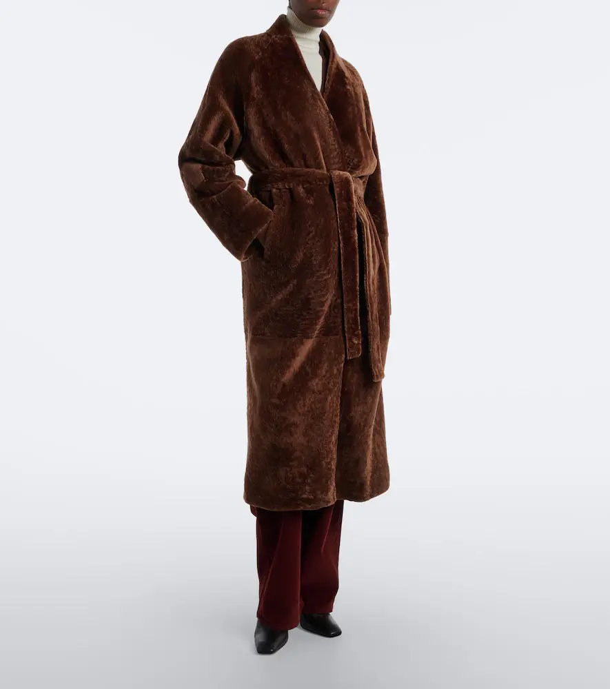 ARMA Dilan shearling wrap coat | Thumbnail 5 ARMA Dilan shearling wrap coat | Thumbnail 5
