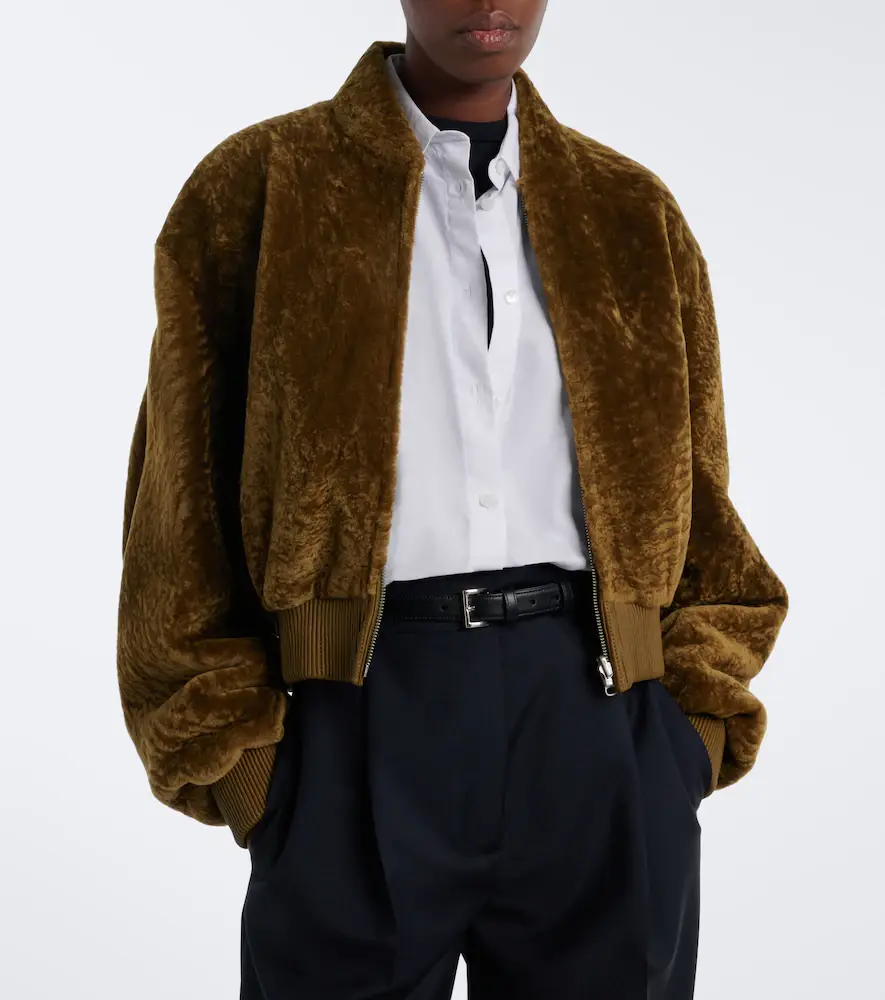 ARMA Azra shearling bomber jacket | Thumbnail 5 ARMA Azra shearling bomber jacket | Thumbnail 5