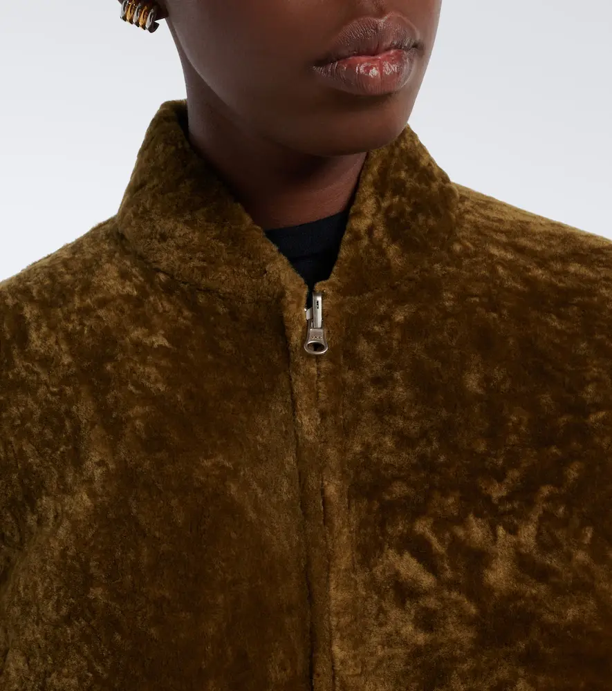 ARMA Azra shearling bomber jacket | Thumbnail 6 ARMA Azra shearling bomber jacket | Thumbnail 6