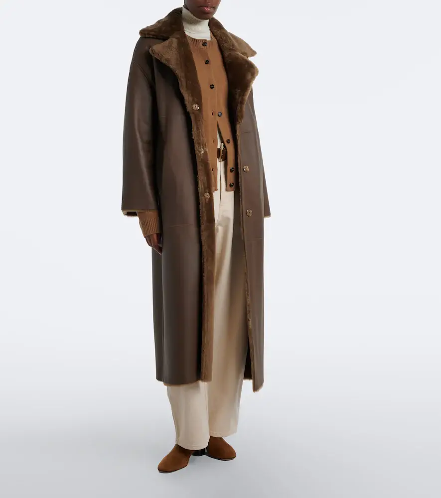 ARMA Rien shearling wrap coat | Thumbnail 7 ARMA Rien shearling wrap coat | Thumbnail 7