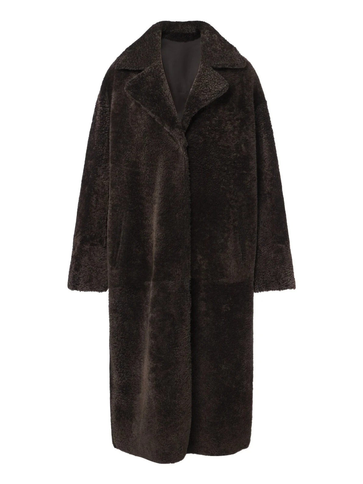 Ines reversible shearling coat Ines reversible shearling coat