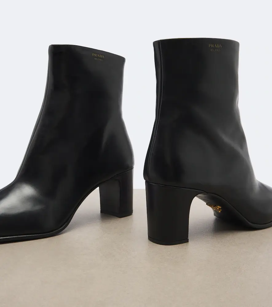 Prada Leather ankle boots | Thumbnail 3 Prada Leather ankle boots | Thumbnail 3