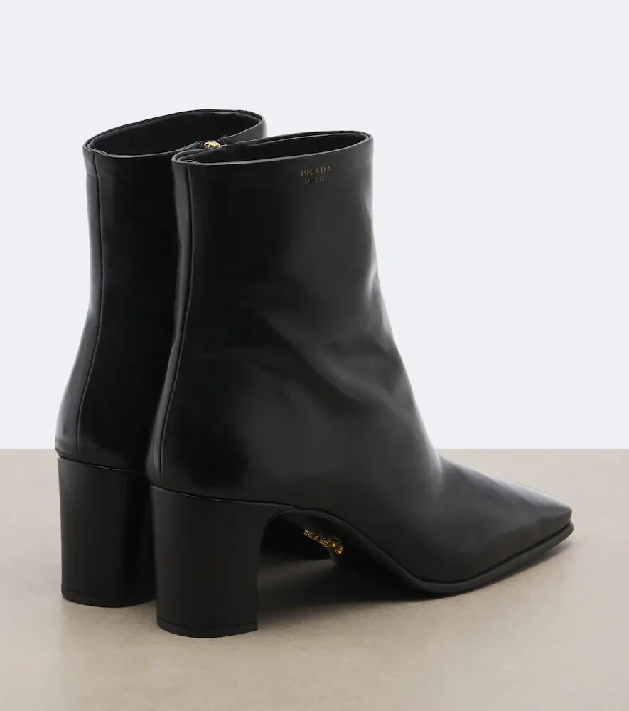 Prada Leather ankle boots | Thumbnail 4 Prada Leather ankle boots | Thumbnail 4