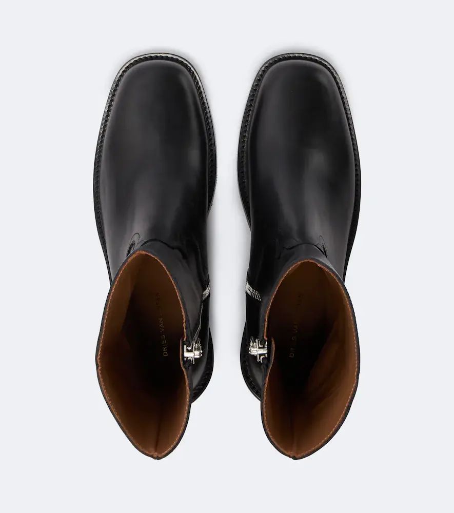 Dries Van Noten Leather ankle boots | Thumbnail 2 Dries Van Noten Leather ankle boots | Thumbnail 2