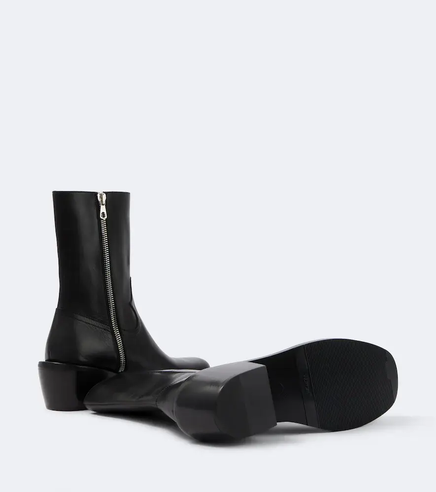 Dries Van Noten Leather ankle boots | Thumbnail 5 Dries Van Noten Leather ankle boots | Thumbnail 5