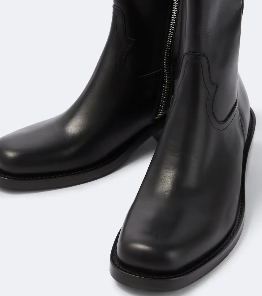 Dries Van Noten Leather ankle boots | Thumbnail 6 Dries Van Noten Leather ankle boots | Thumbnail 6