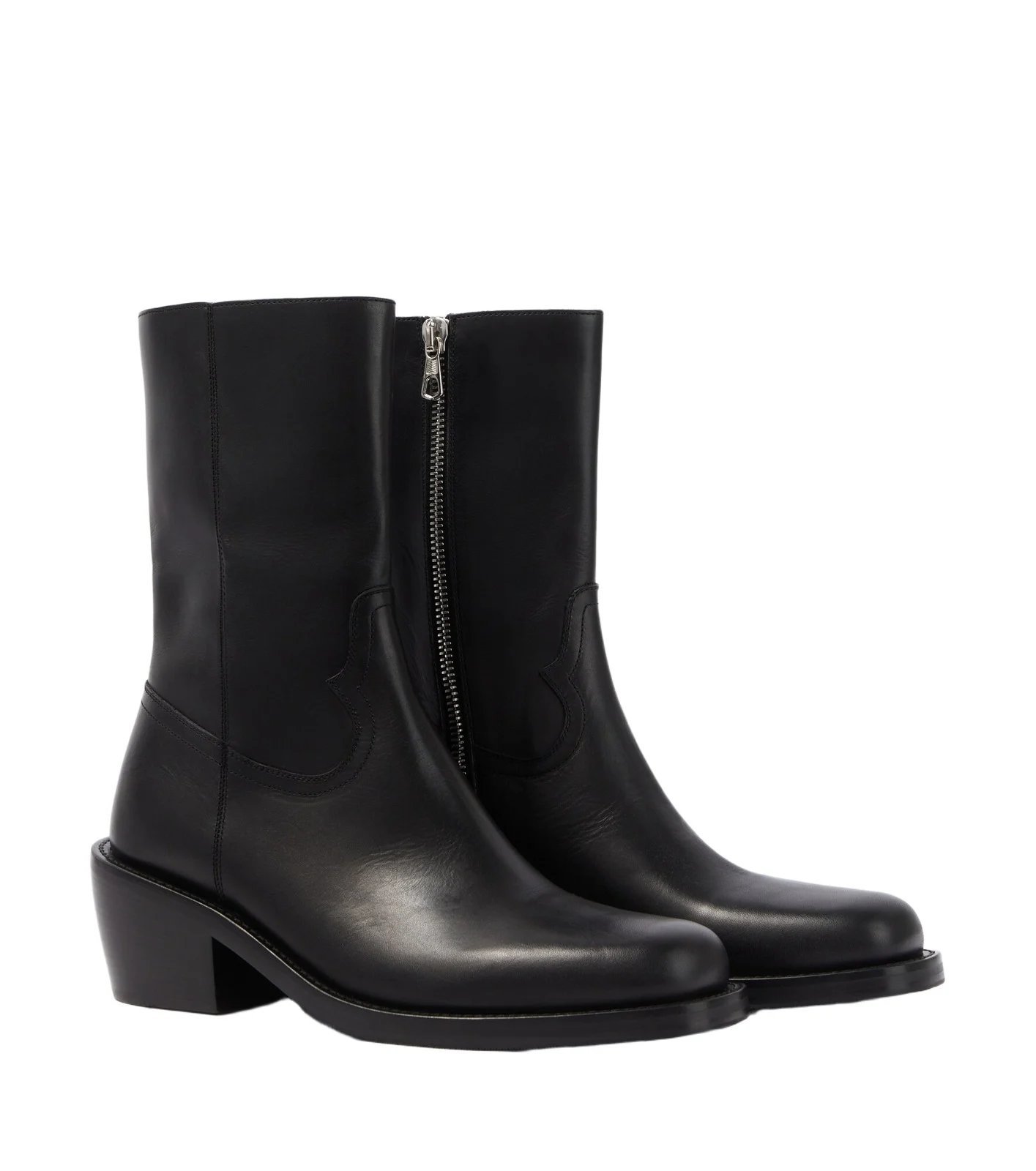 Dries Van Noten Leather ankle boots