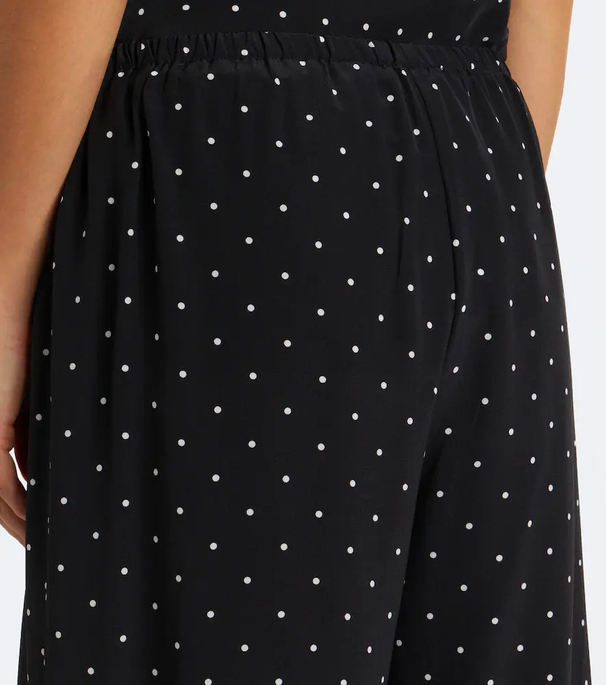 ASCENO Austin polka-dot silk wide-leg pants | Thumbnail 3 ASCENO Austin polka-dot silk wide-leg pants | Thumbnail 3
