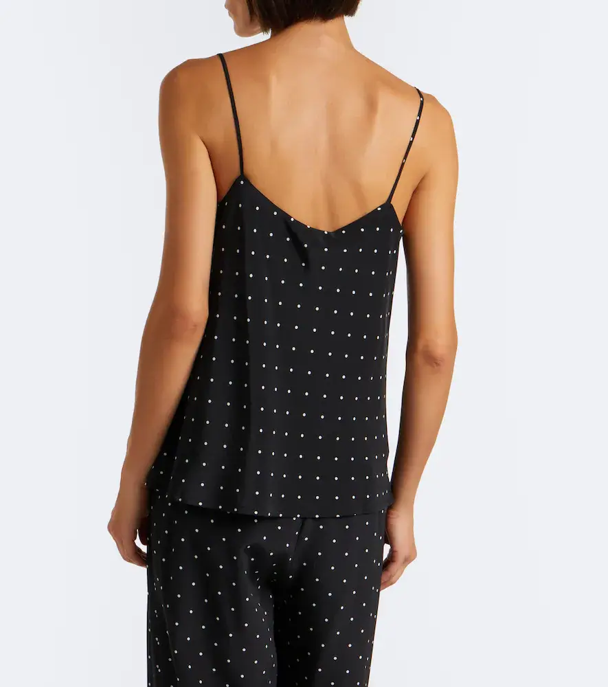 ASCENO Matera polka-dot silk camisole | Thumbnail 4