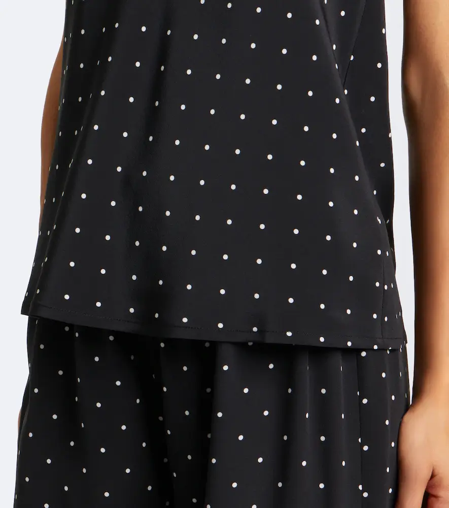 ASCENO Matera polka-dot silk camisole | Thumbnail 6