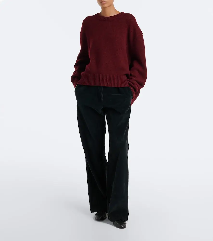 The Row Adler cotton corduroy wide-leg pants | Thumbnail 2 The Row Adler cotton corduroy wide-leg pants | Thumbnail 2