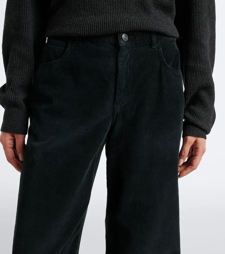 The Row Eglitta cotton corduroy wide-leg pants | Thumbnail 6 The Row Eglitta cotton corduroy wide-leg pants | Thumbnail 6