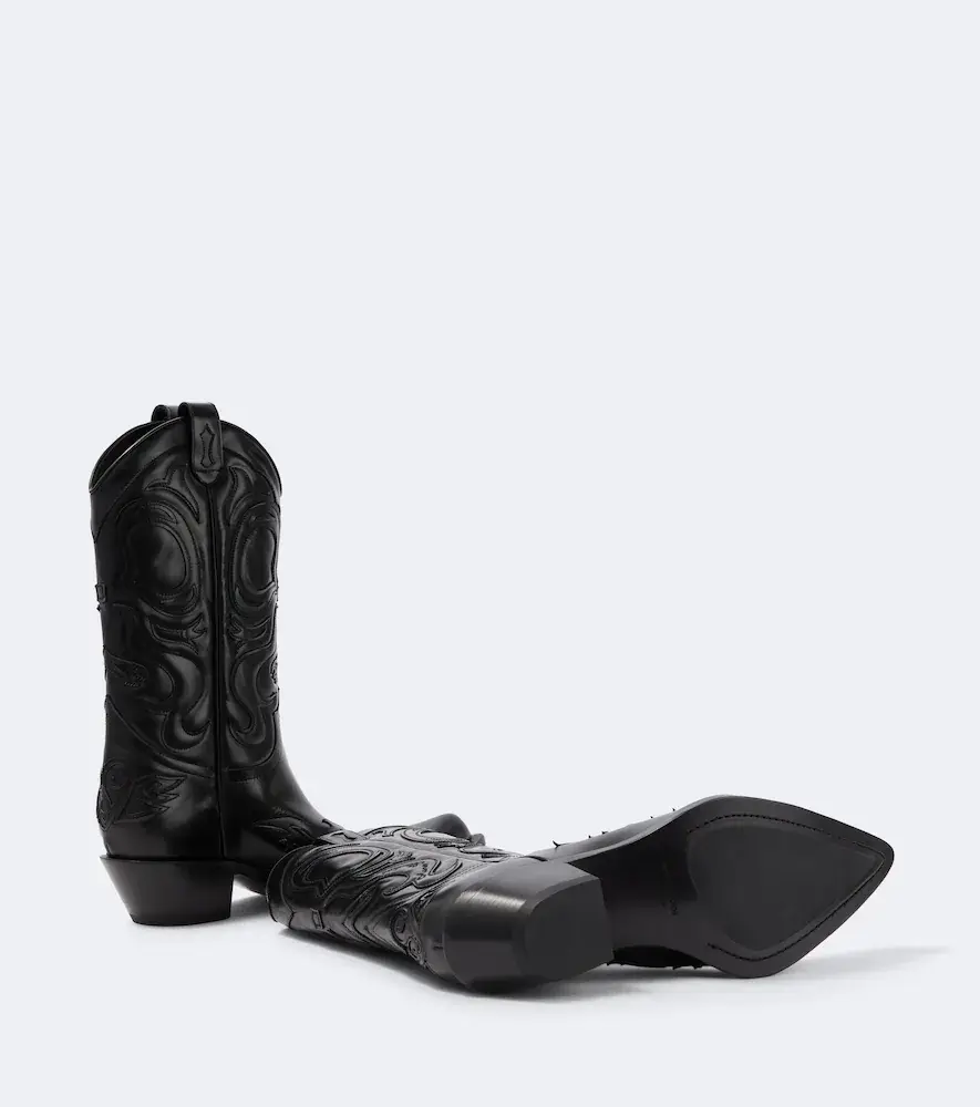 Acne Studios Bouni leather cowboy boots | Thumbnail 3 Acne Studios Bouni leather cowboy boots | Thumbnail 3