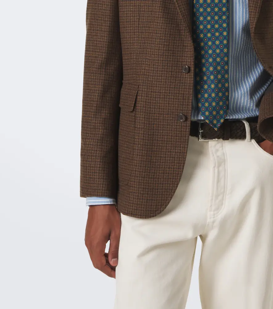 Polo Ralph Lauren Checked wool-blend blazer | Thumbnail 5 Polo Ralph Lauren Checked wool-blend blazer | Thumbnail 5