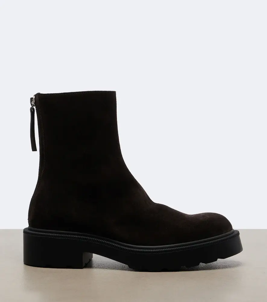 The Row Nobilis suede ankle boots | Thumbnail 4 The Row Nobilis suede ankle boots | Thumbnail 4