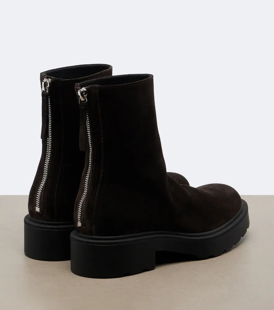 The Row Nobilis suede ankle boots | Thumbnail 5 The Row Nobilis suede ankle boots | Thumbnail 5