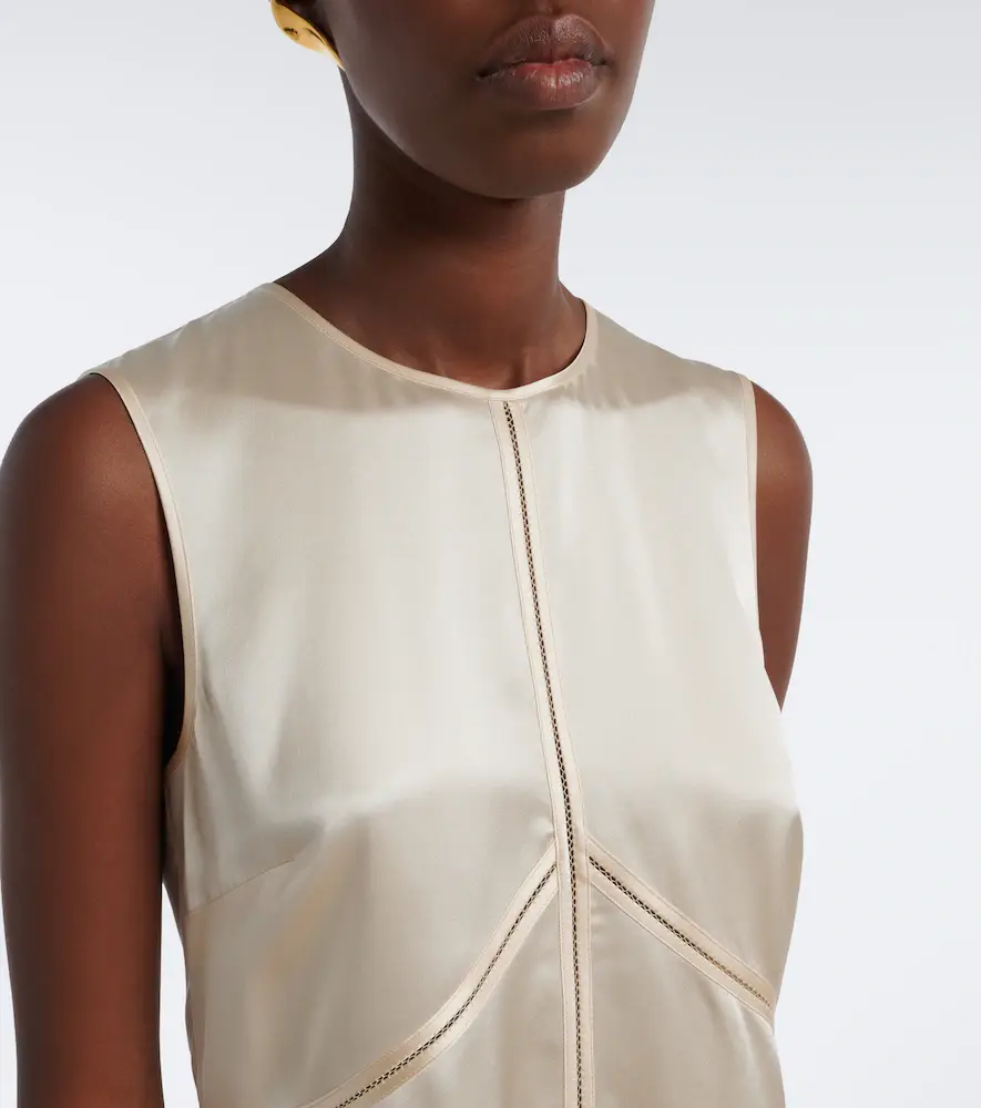 Joseph Hebe silk satin top | Thumbnail 2 Joseph Hebe silk satin top | Thumbnail 2