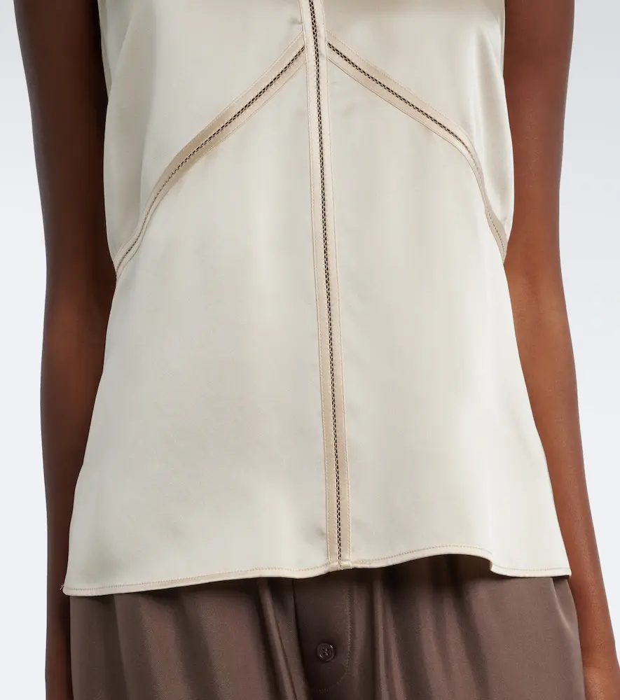 Joseph Hebe silk satin top | Thumbnail 3 Joseph Hebe silk satin top | Thumbnail 3