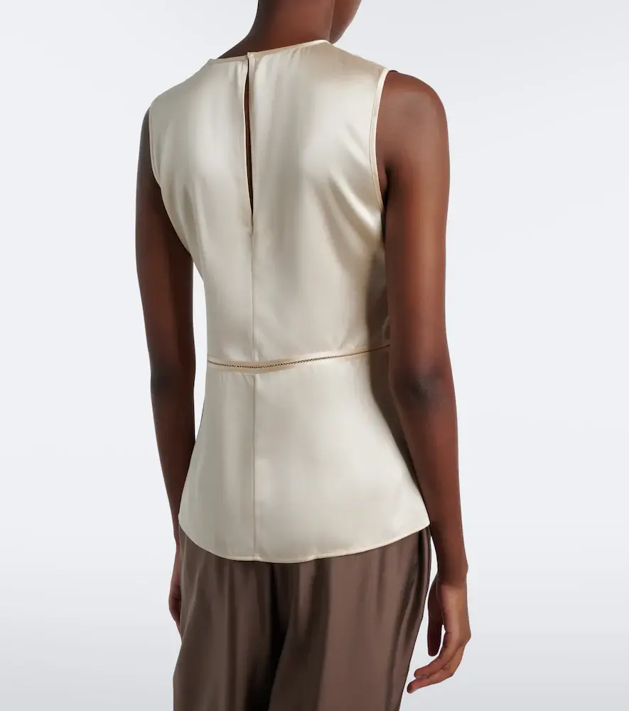 Joseph Hebe silk satin top | Thumbnail 4 Joseph Hebe silk satin top | Thumbnail 4