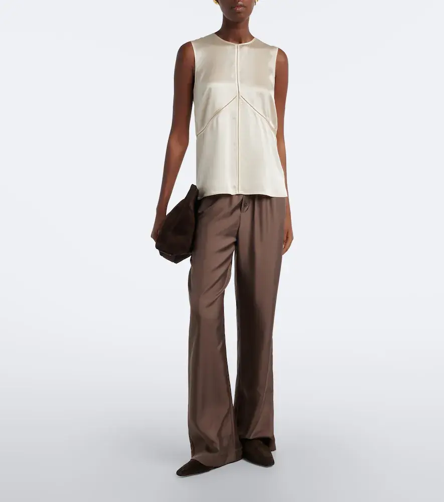 Joseph Hebe silk satin top | Thumbnail 5 Joseph Hebe silk satin top | Thumbnail 5