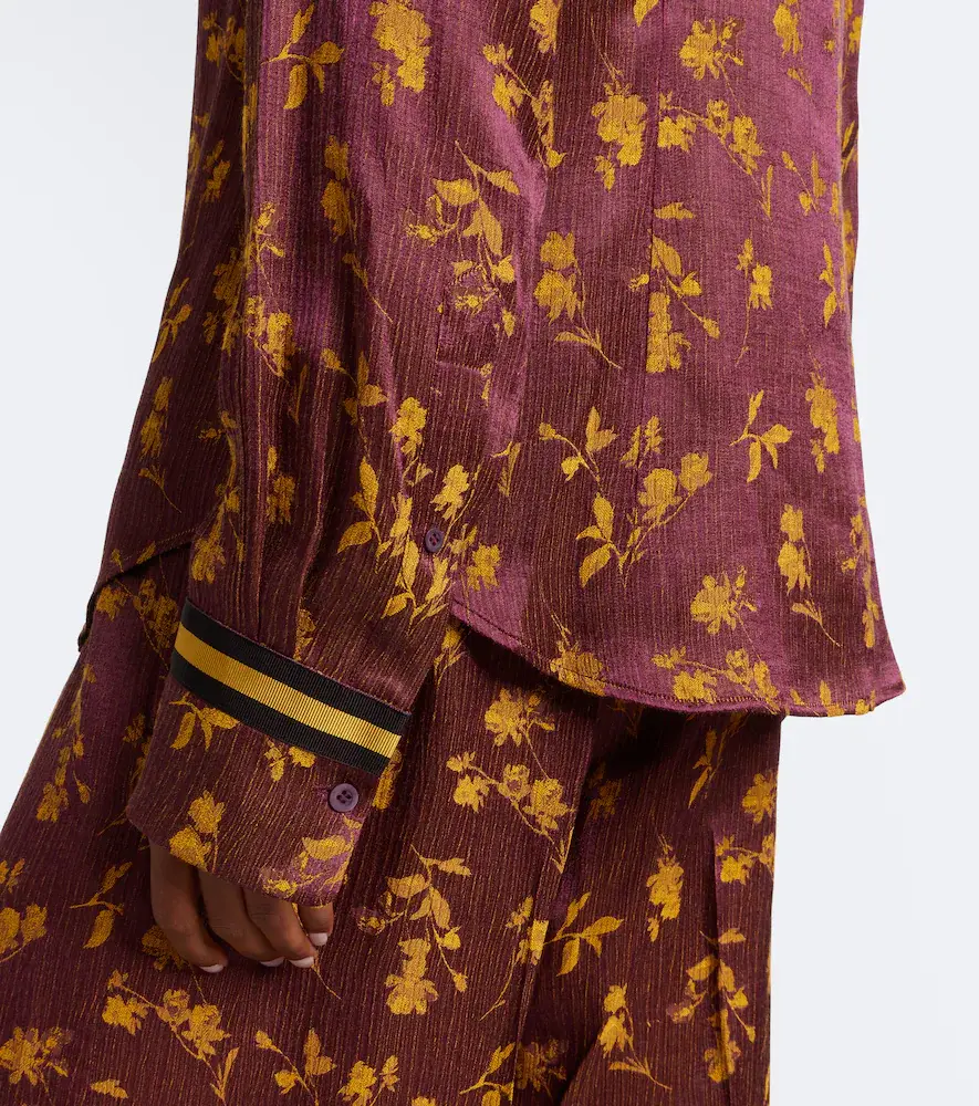 Dries Van Noten Floral jacquard shirt | Thumbnail 6