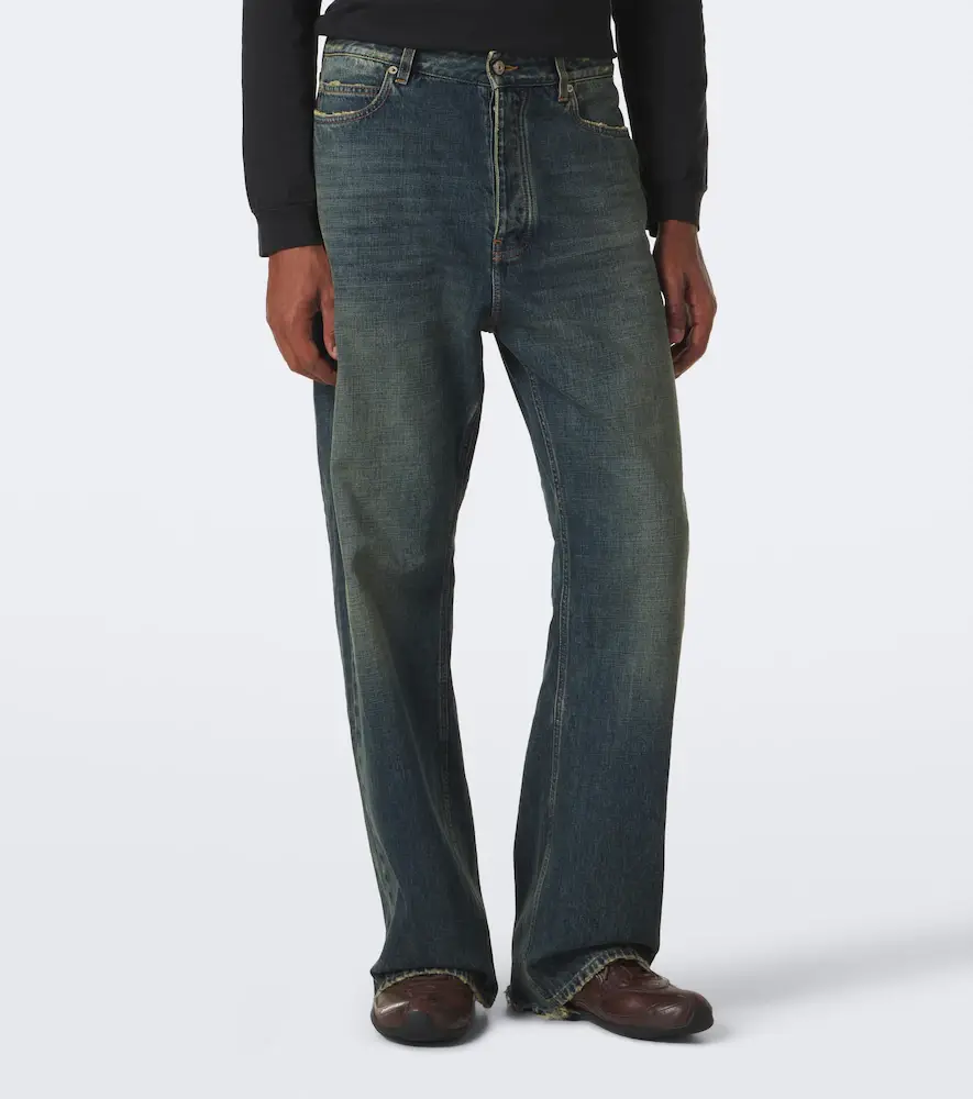Balenciaga Faded wide-leg jeans | Thumbnail 5 Balenciaga Faded wide-leg jeans | Thumbnail 5