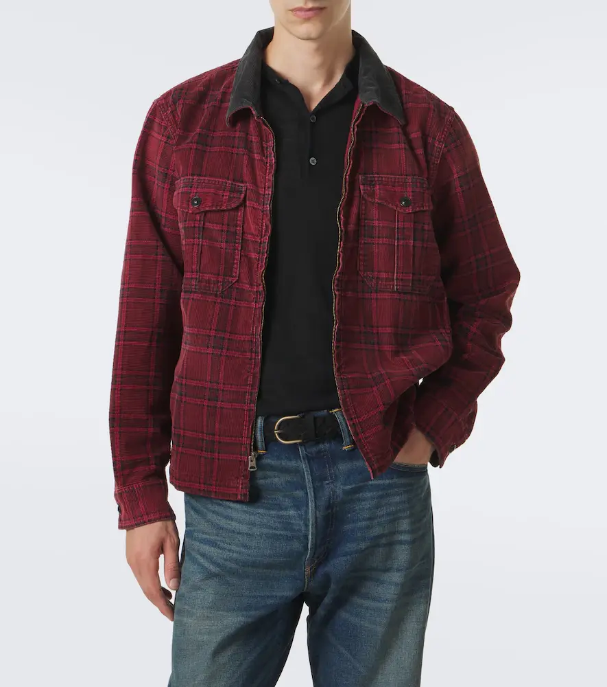 RRL Plaid cotton corduroy overshirt | Thumbnail 2 RRL Plaid cotton corduroy overshirt | Thumbnail 2