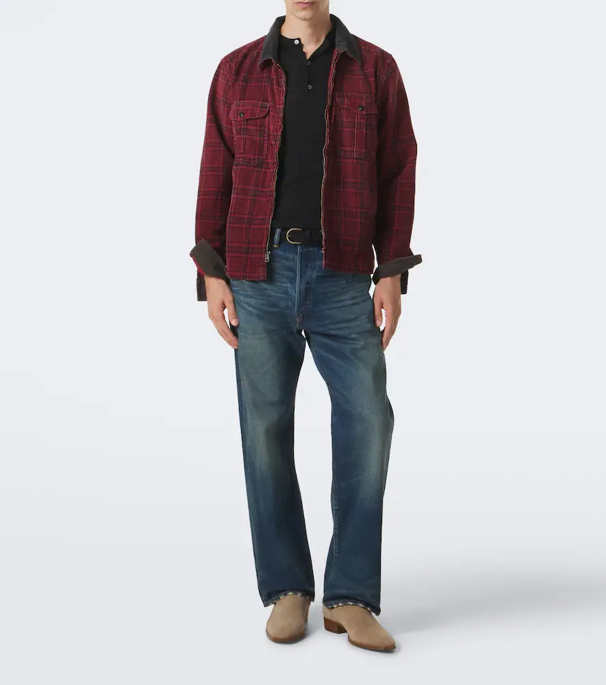 RRL Plaid cotton corduroy overshirt | Thumbnail 3 RRL Plaid cotton corduroy overshirt | Thumbnail 3