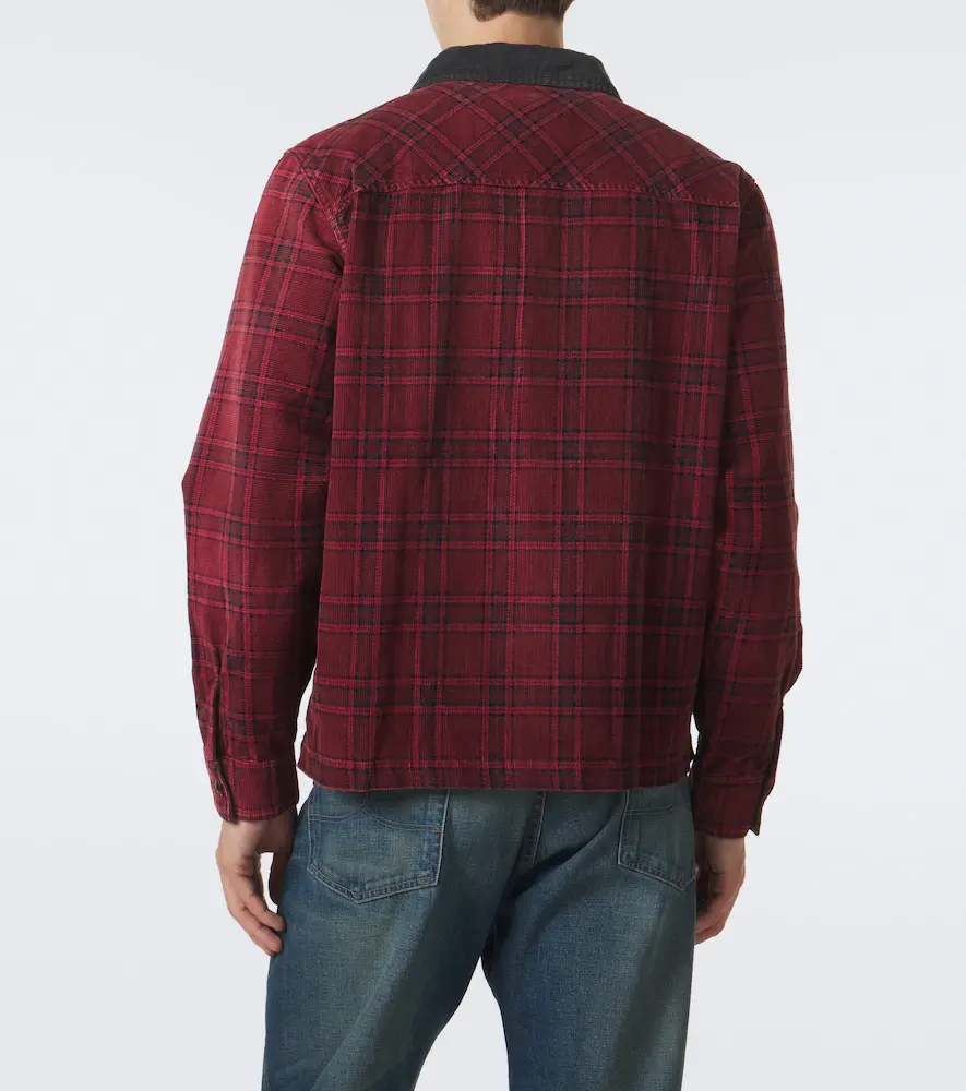 RRL Plaid cotton corduroy overshirt | Thumbnail 4 RRL Plaid cotton corduroy overshirt | Thumbnail 4