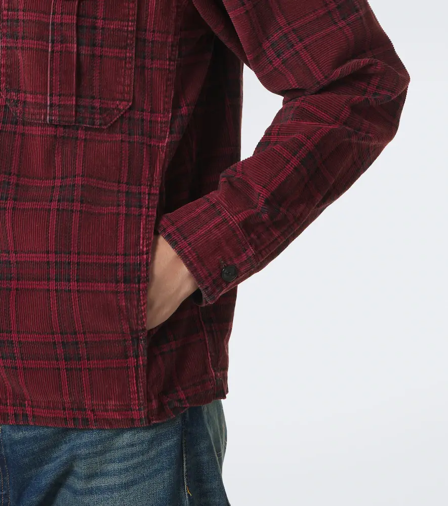 RRL Plaid cotton corduroy overshirt | Thumbnail 5 RRL Plaid cotton corduroy overshirt | Thumbnail 5