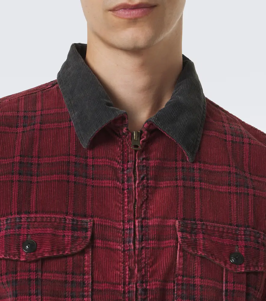 RRL Plaid cotton corduroy overshirt | Thumbnail 6 RRL Plaid cotton corduroy overshirt | Thumbnail 6