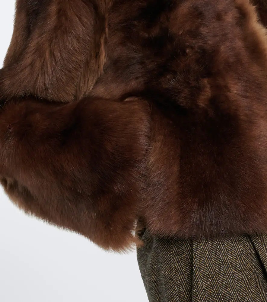 Nour Hammour Cameron shearling jacket | Thumbnail 2 Nour Hammour Cameron shearling jacket | Thumbnail 2