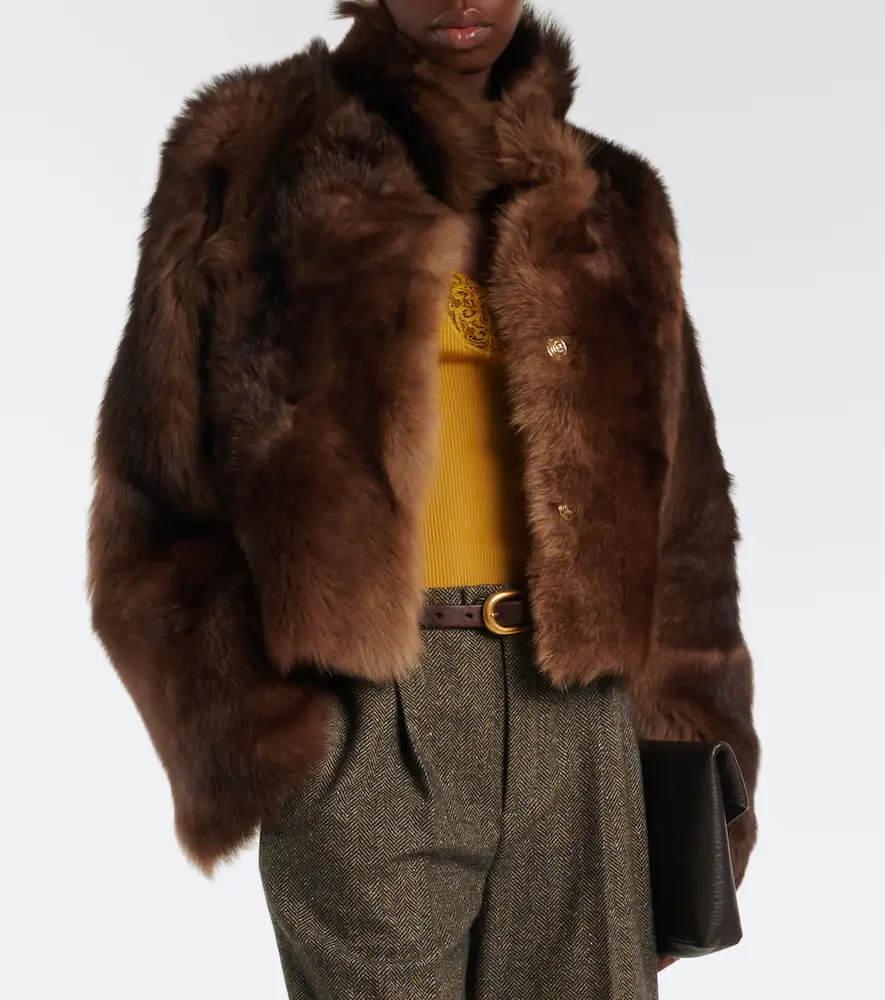 Nour Hammour Cameron shearling jacket | Thumbnail 3 Nour Hammour Cameron shearling jacket | Thumbnail 3