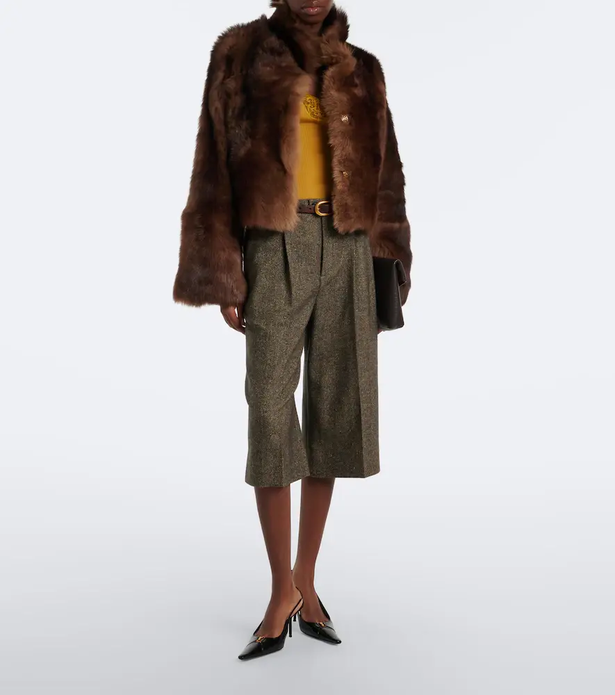 Nour Hammour Cameron shearling jacket | Thumbnail 5 Nour Hammour Cameron shearling jacket | Thumbnail 5