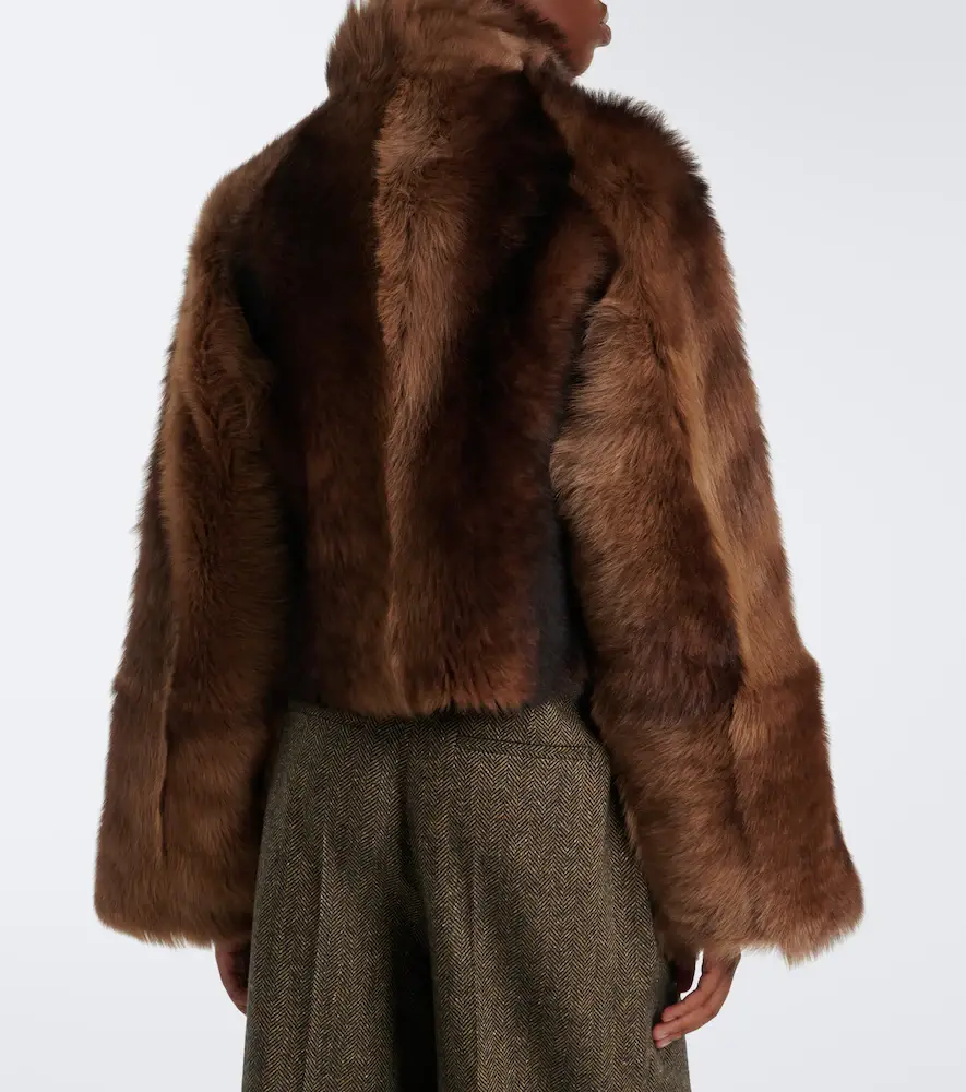 Nour Hammour Cameron shearling jacket | Thumbnail 6 Nour Hammour Cameron shearling jacket | Thumbnail 6