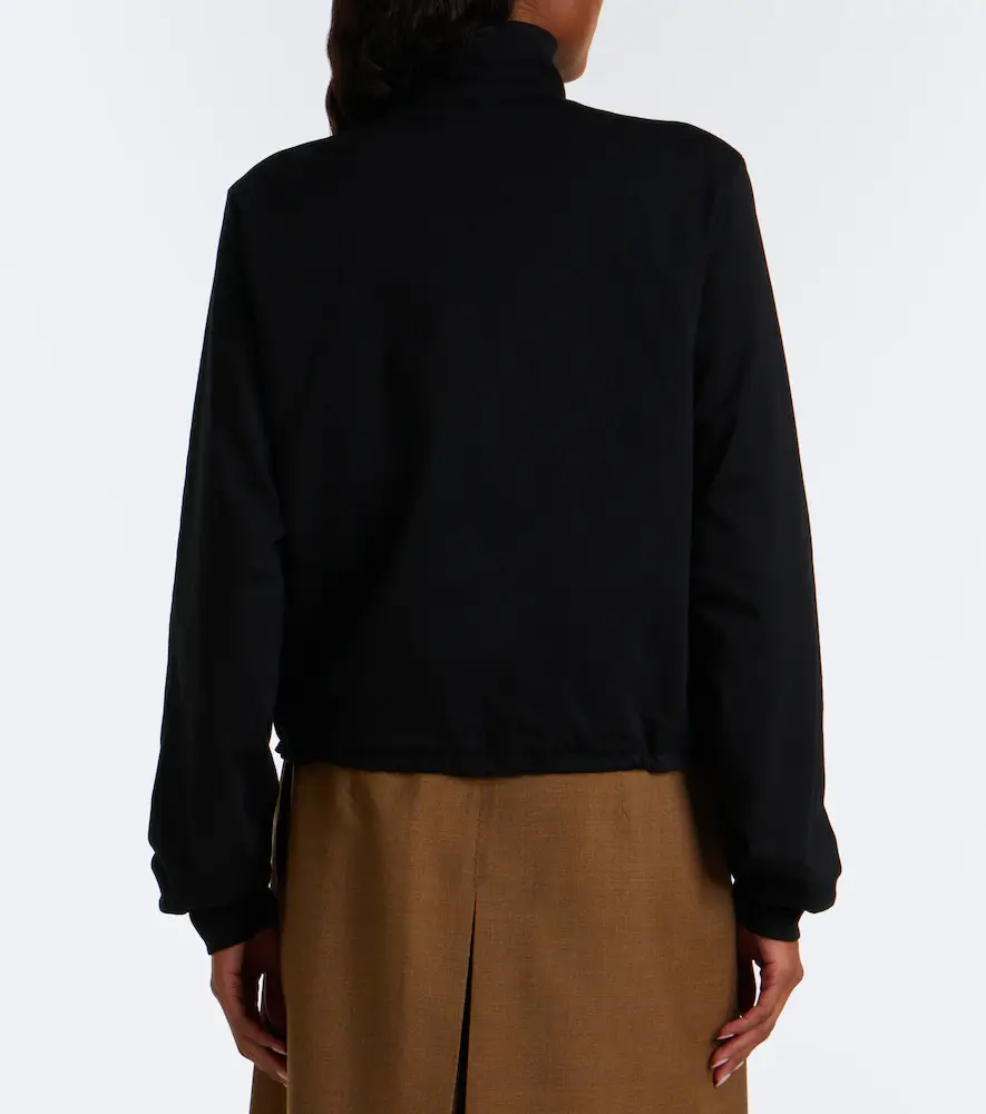 Prada Reversible cotton and Re-Nylon blouson jacket | Thumbnail 2 Prada Reversible cotton and Re-Nylon blouson jacket | Thumbnail 2