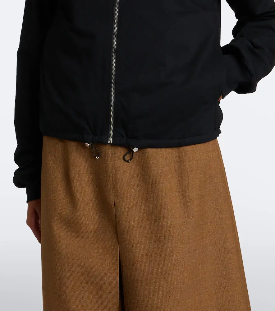 Prada Reversible cotton and Re-Nylon blouson jacket | Thumbnail 7 Prada Reversible cotton and Re-Nylon blouson jacket | Thumbnail 7