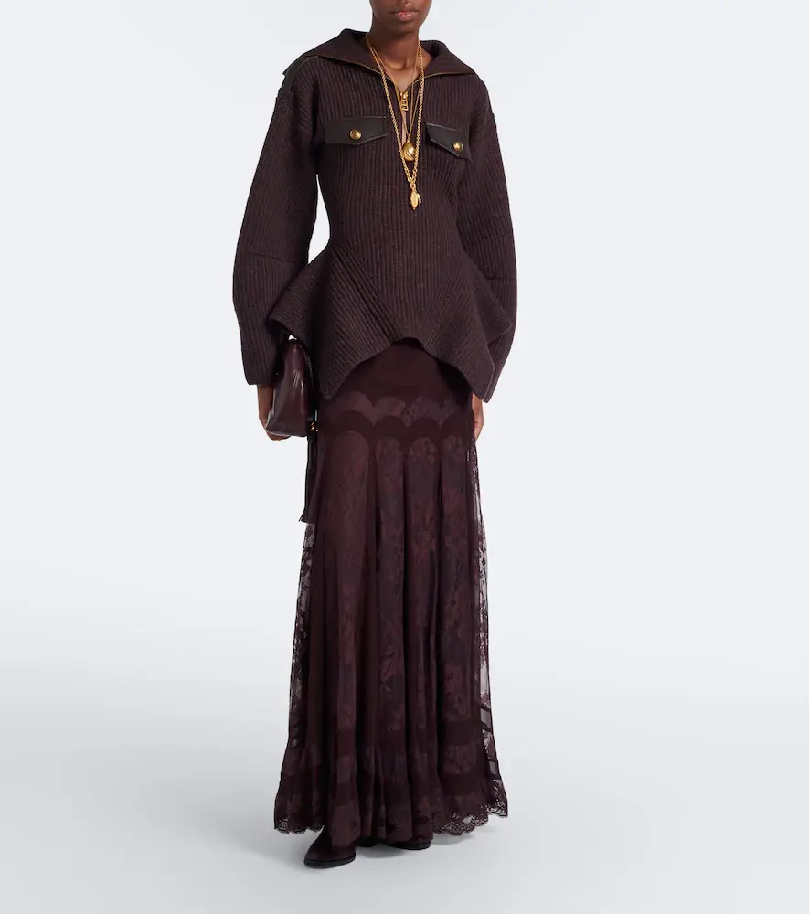 Zimmermann Valiant wool-blend half-zip sweater | Thumbnail 5 Zimmermann Valiant wool-blend half-zip sweater | Thumbnail 5