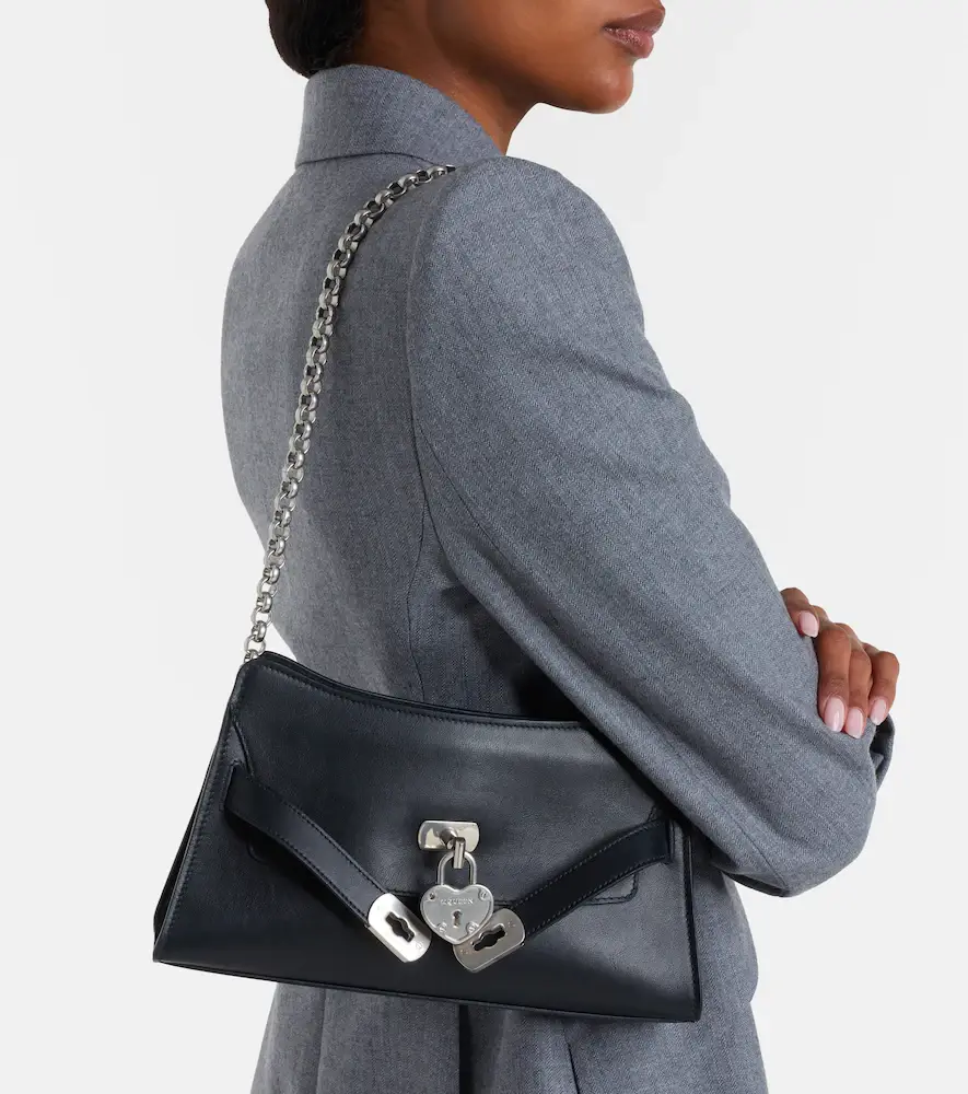 Alexander McQueen Locke Small leather shoulder bag | Thumbnail 5 Alexander McQueen Locke Small leather shoulder bag | Thumbnail 5