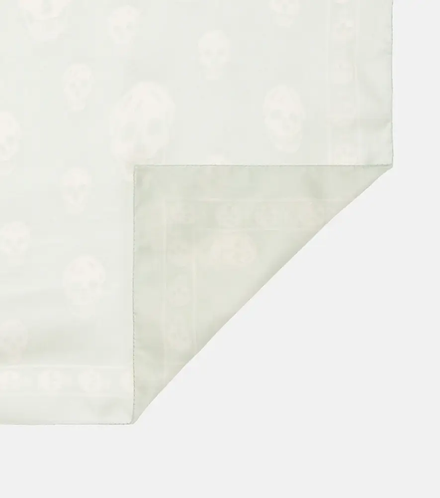 Alexander McQueen Skull silk scarf | Thumbnail 5