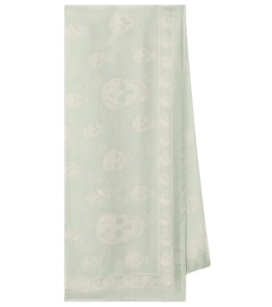 Skull silk scarf Skull silk scarf