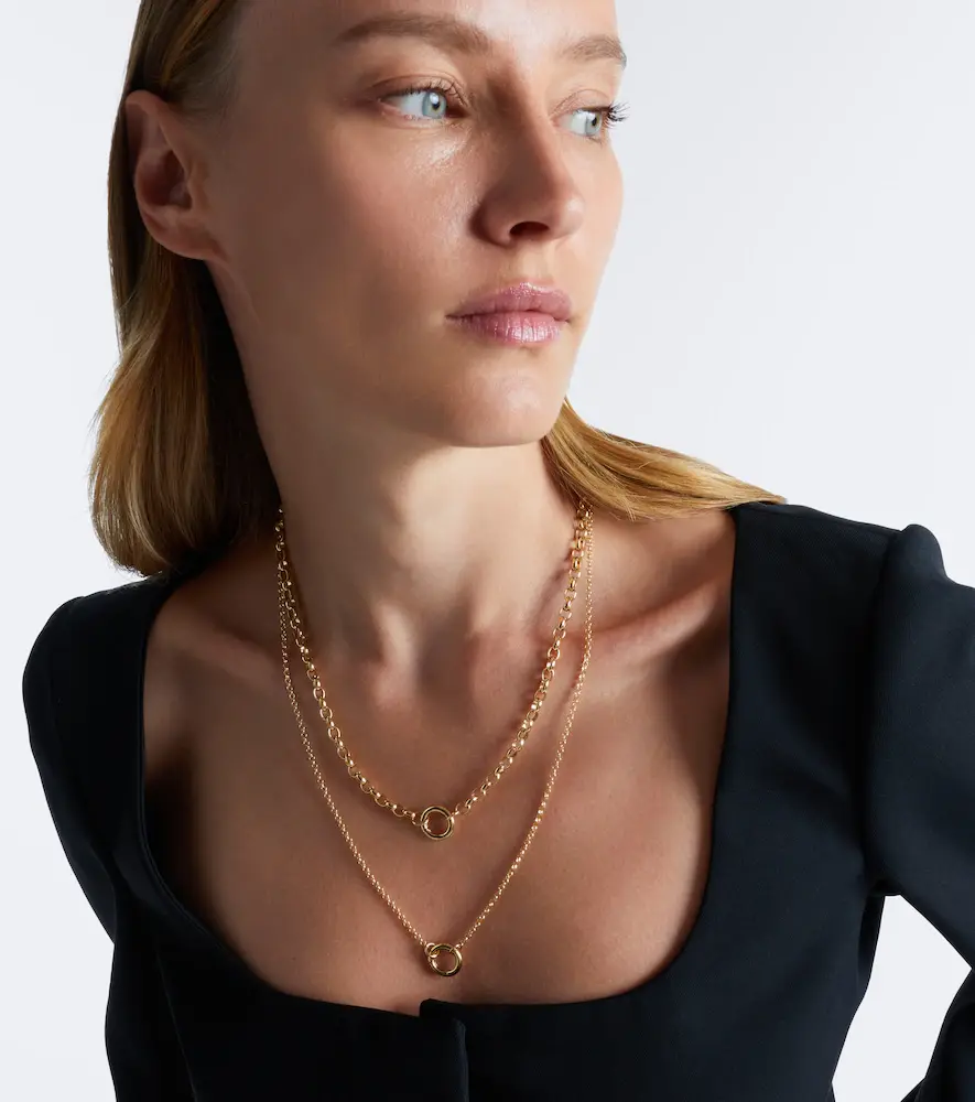 Foundrae Belcher 18kt gold chain necklace | Thumbnail 5 Foundrae Belcher 18kt gold chain necklace | Thumbnail 5