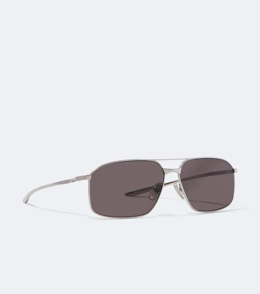 Balenciaga Logo navigator sunglasses | Thumbnail 4 Balenciaga Logo navigator sunglasses | Thumbnail 4