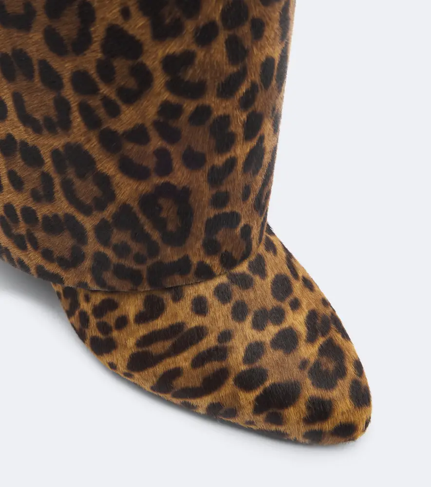 Givenchy Shark Pinch calf hair knee-high boots | Thumbnail 4