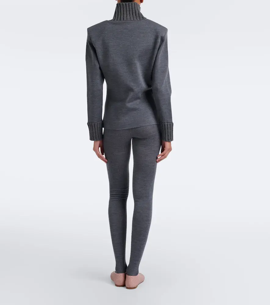 Bottega Veneta Wool leggings | Thumbnail 6