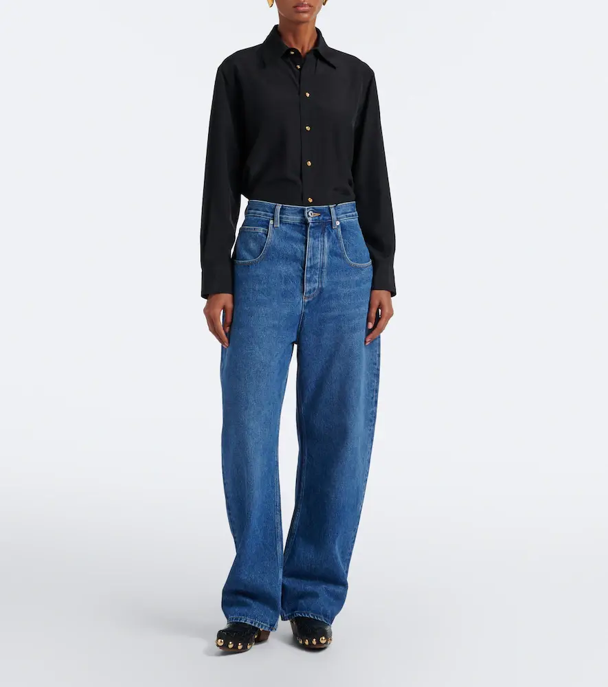 Bottega Veneta Barrel-leg jeans | Thumbnail 3
