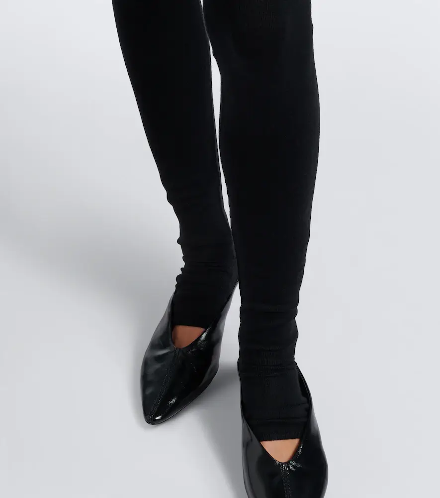 Bottega Veneta Wool leggings | Thumbnail 4 Bottega Veneta Wool leggings | Thumbnail 4