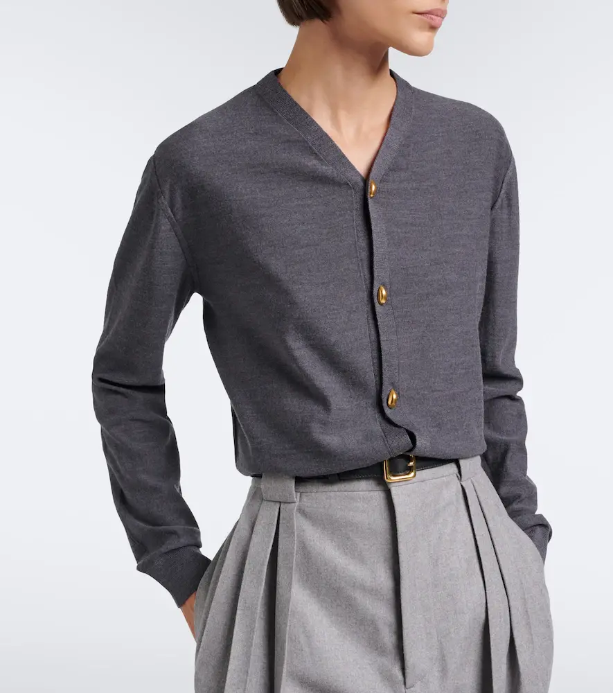 Bottega Veneta Wool cardigan | Thumbnail 3 Bottega Veneta Wool cardigan | Thumbnail 3