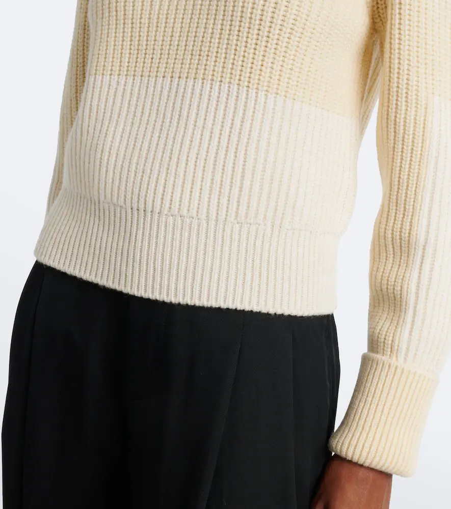Bottega Veneta Ribbed-knit wool and cashmere sweater | Thumbnail 2 Bottega Veneta Ribbed-knit wool and cashmere sweater | Thumbnail 2