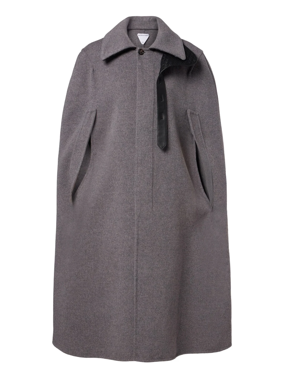 Bottega Veneta Intrecciato wool and cashmere cape